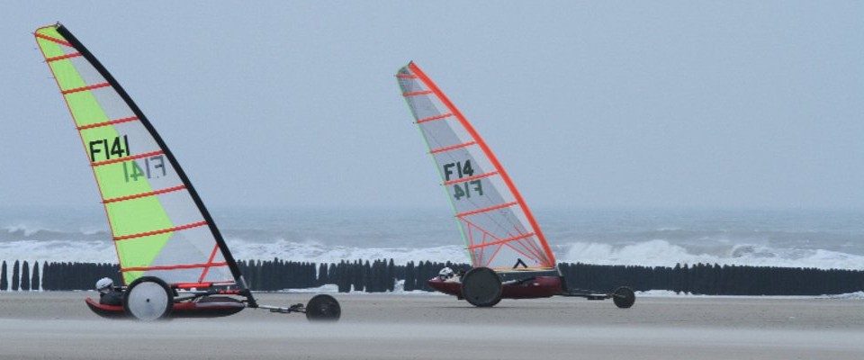 char à voile